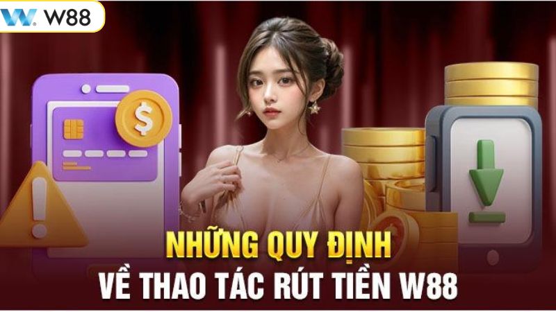 Các điều kiện khi thực hiện rút tiền tại nhà cái W88