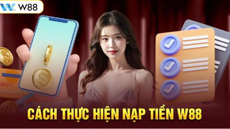 Hướng dẫn cách gửi tiền W88 vào tài khoản nhanh chóng