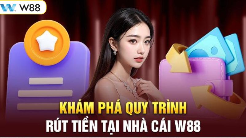 Hướng dẫn cách thức rút tiền tại W88 đơn giản, an toàn